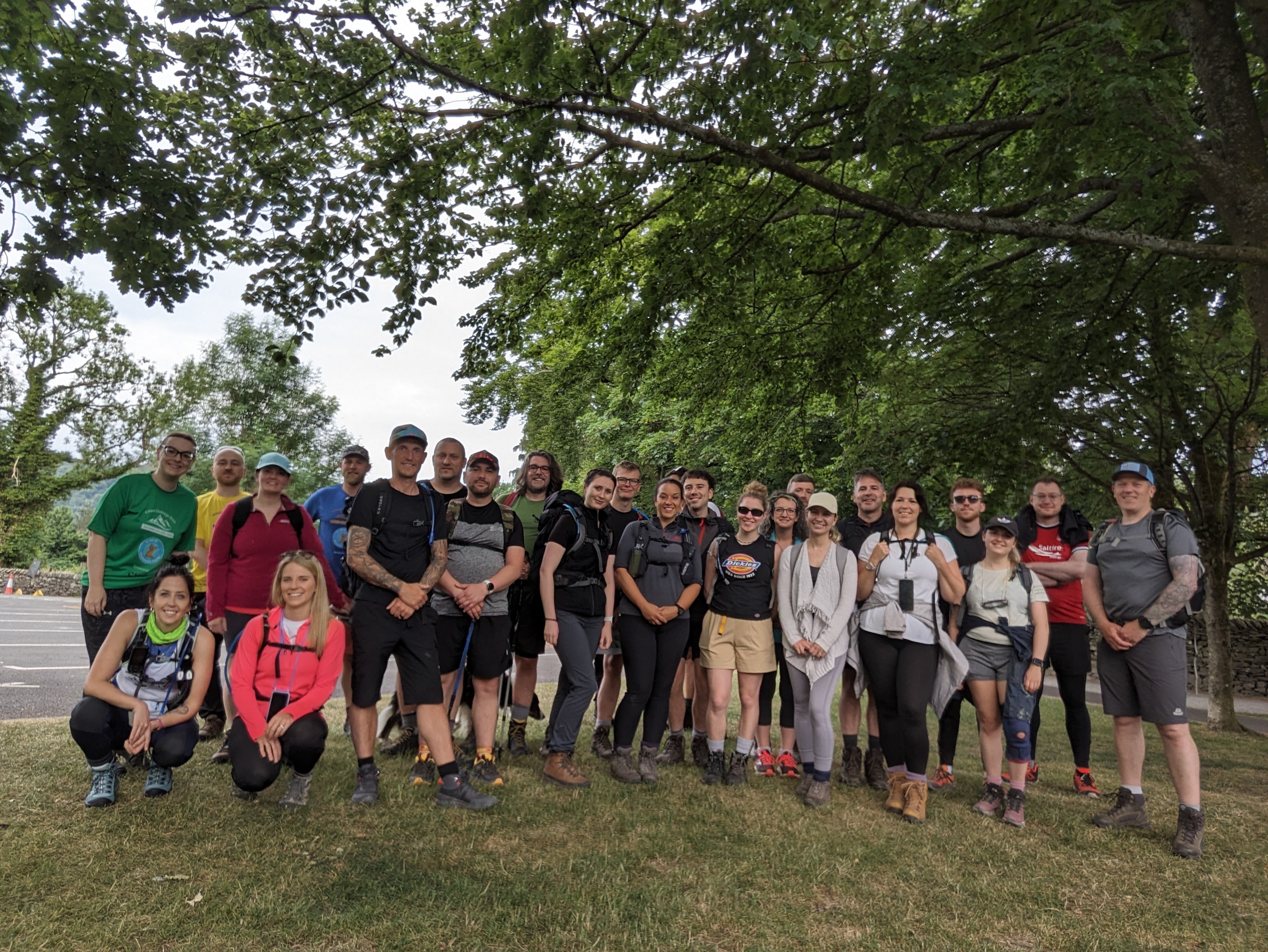 Photo of the 2023 Wainwright Challenge participants